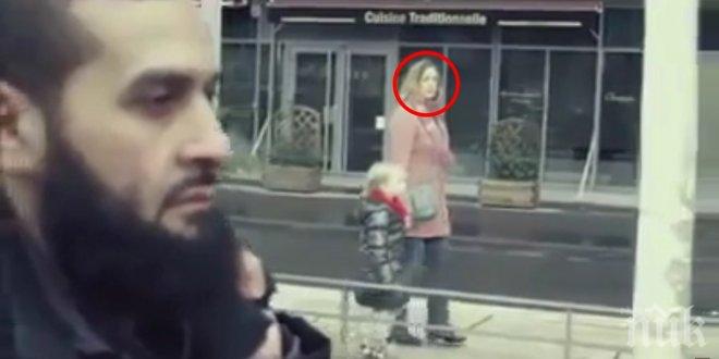 Майка върви с дъщеря си по улицата, но не откъсва очи от странен човек. Какво ли крие той в огромната си чанта?