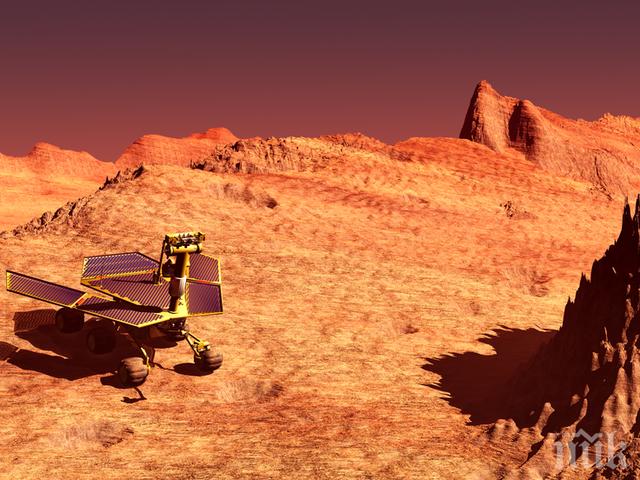 Атмосферата на Марс вероятно се е загубила в Космоса