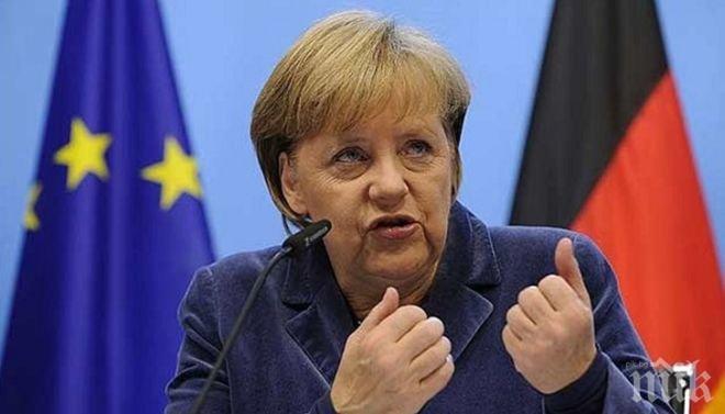  Меркел сляга край на бежанския хаос в Германия