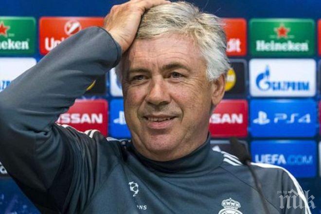 Анчелоти смята, че Кристиано никога няма да напусне Реал