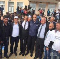 Цветан Цветанов: Гласувайте с номер 1 за Ешреф Реджеб, за да се промени община Никола Козлево