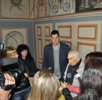 Иван Тотев инспектира реставрацията на къща „Клианти“ в Пловдив