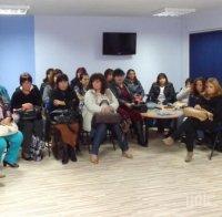 Кандидатът на ГЕРБ за кмет на Пирдоп Донка Бикова: За да се развива общината ни, трябва да имаме образовано поколение
