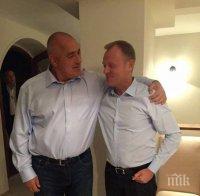ПЪРВО в ПИК! Борисов посрещна Доналд Туск във Варна (снимки)
