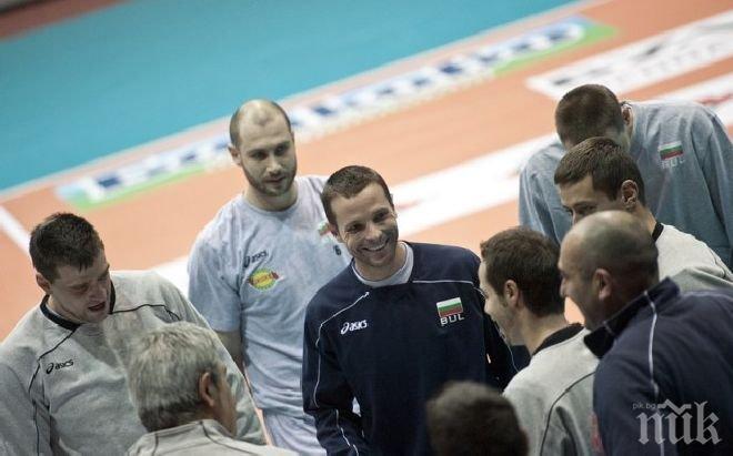 Андрей Жеков ще играе за България на Евроволей 2015