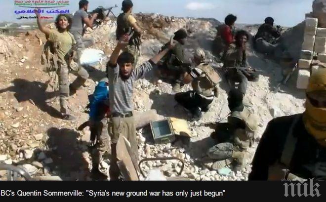 ЕКСКЛУЗИВНО! Сирийската армия громи терористите от „Ислямска държава” 