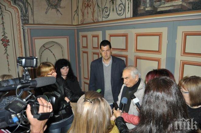 Иван Тотев инспектира реставрацията на къща „Клианти“ в Пловдив