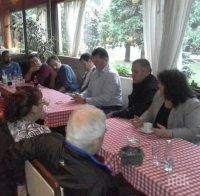 Кандидатът на ГЕРБ за кмет на варненския район Младост Христо Христов се срещна със собственици на имоти
