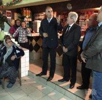 Цветанов в село Звънарци: ГЕРБ уважава всички етноси и работи за всички хора 