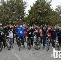 Кметове се качиха на колелета в Пловдив 