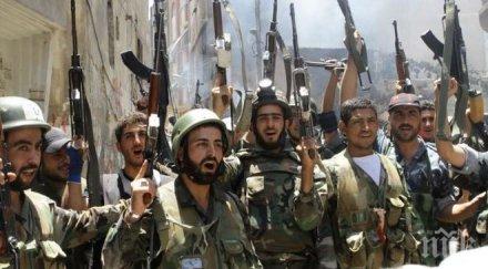 сирийските войски освободили град бахса