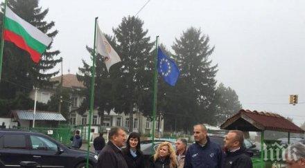 цветан цветанов посети село екзарх йосиф община борово