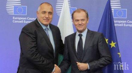 доналд туск смята сме готови станем член шенгенската зона