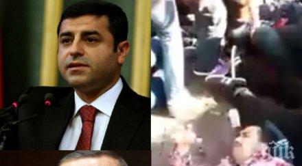 скандал лидерът прокюрдската партия турция обвини властите взривовете анкара имало мафия вижте покъртителни видеа атентата