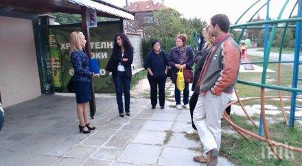 кандидатът кмет герб аспарухово калина белмезова срещна жители района