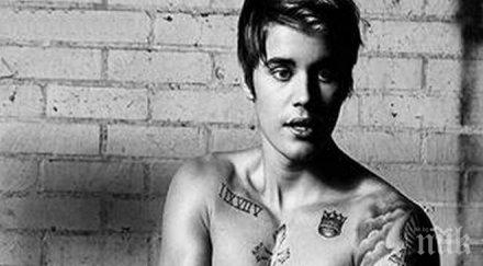 бащата бийбър горд пениса