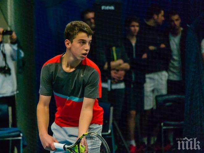 Вундеркиндът Адриан Андреев на финал на турнир за 18-годишни в Испания