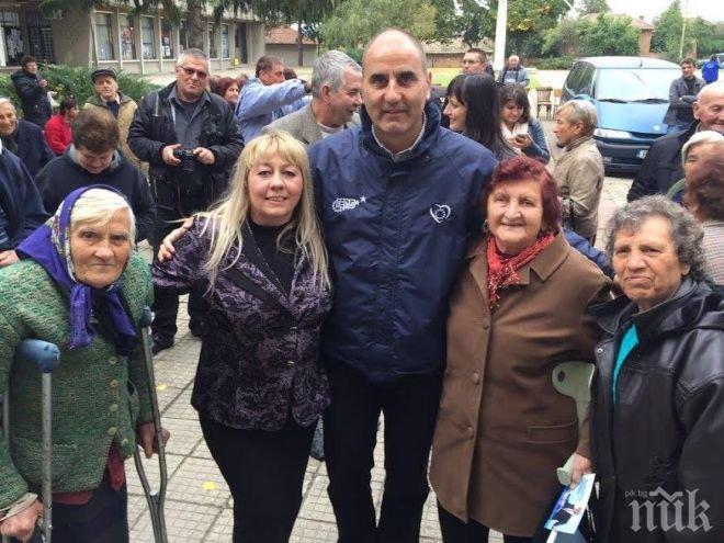 Цветан Цветанов: Изберете Христина Ефтимова за кмет на община Две могили с номер 4