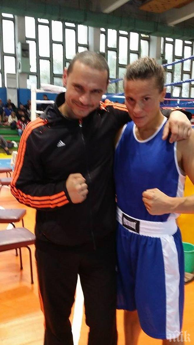 Станилия Стаменова сбъдна детска мечта, стана боксьорка