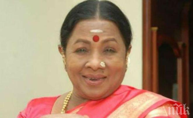 Почина актрисата-рекордьор Манорама, участвала в над 1200 филма