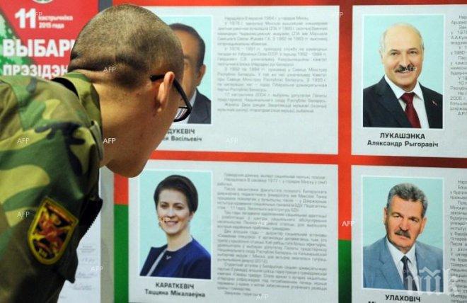 Президентските избори в Беларус се провеждат спокойно