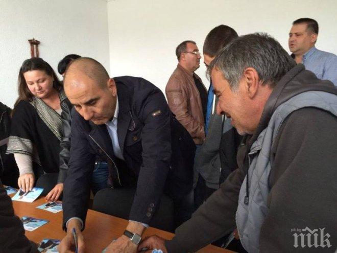 Цветанов в Завет: Гласувайте с номер 4 за Младен Чакъров и за бъдещето на общината
