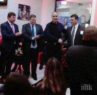 Цветанов в Генерал Тошево: Ивайло Манушев е натрупал богат опит, с който ще работи за развитието на общината
