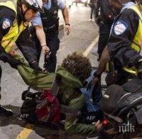 Турската полиция е използвала сълзотворен газ срещу демонстранти в Диарбекир