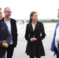 Евродепутатът (ГЕРБ/ЕНП) Ева Паунова: Облекчената концесия за летище Горна Оряховица е факт, както обещаха кметовете на Велико Търново и Горна Оряховица