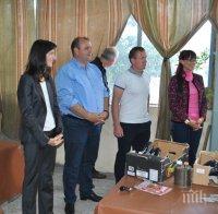Евродепутатът Мария Габриел заяви подкрепата си за Юсеин Избишенлиев за кмет на сатовчанското село Годешево
