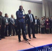 Цветан Цветанов в Кайнарджа: Любен Сивев е най-добрият кмет, подкрепете го с номер 7