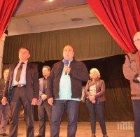 Народният представител от ГЕРБ Владислав Николов в Беглеж: Само с неуморим човек като проф. Стойков Плевен има бъдеще
