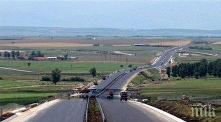 магистрала марица самосвал удари мост каросерията откачи шофьорът издъхна платното