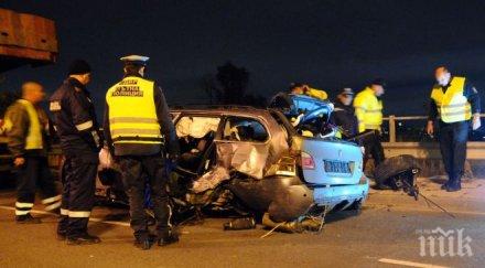 вижте ексклузивни кадри тежката катастрофа околовръстното софия смразяващи снимки