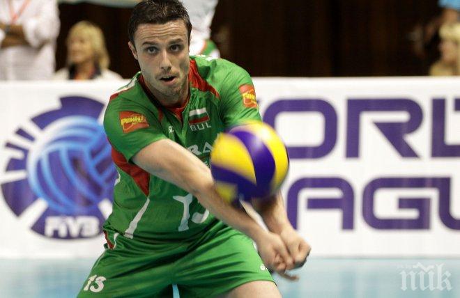 Добри новини за България! Контузията на Теди Салпаров не е сериозна