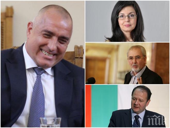 ЕКСКЛУЗИВНО! Ако изборите бяха сега: 20 кметове на областни градове за ГЕРБ, за РБ - 3, БСП - 3, ДПС - 1