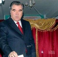 Президентът на Таджикистан зове да се помогне на Афганистан срещу тероризма