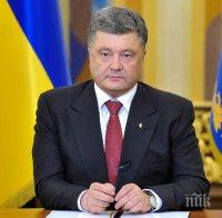 Порошенко: Новите дати на изборите в ЛНР и ДНР само ще доведат до нови санкции за Русия
