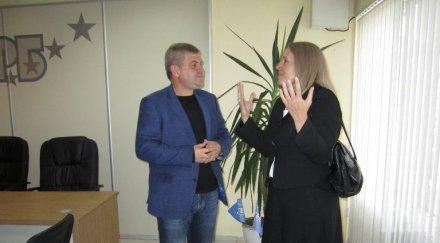 заместник посланикът великобритания срещна кандидата герб кмет монтана дилян димитров