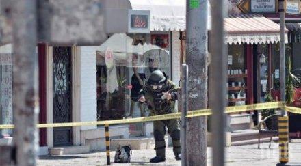 турските сили сигурност взривиха подозрителен пакет гарата анкара