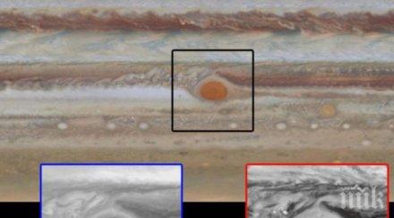 наса представи изображения юпитер