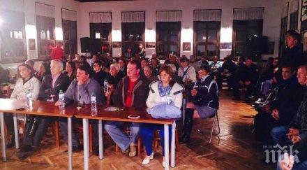 нова канализация водопровод копривщица обеща кандидатът кмет народен съюз