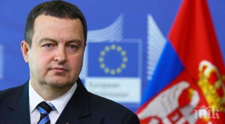 сръбският външен министър разговорите брюксел бяха тежки