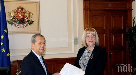 цачева привлича японски инвестиции нас