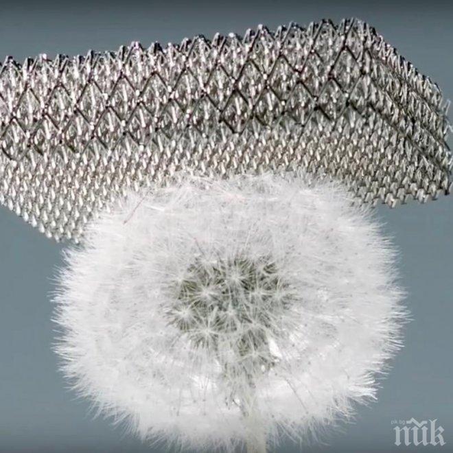 Боинг представи материал, който се състои от 99.99 процента въздух