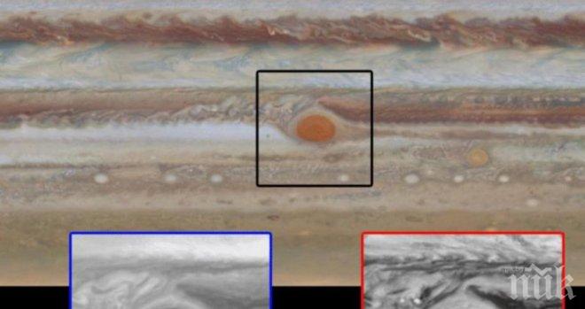 НАСА представи нови 4К изображения на Юпитер