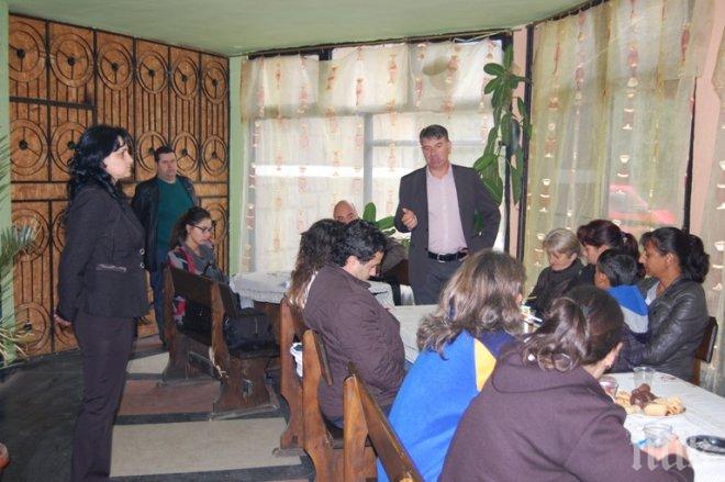 Kандидатът на ГЕРБ за кмет на община Ботевград Цанко Цанов се срещна с жителите на Литаково
