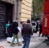 Жандармерия ескортира бургаските бюлетини за референдума в
