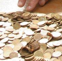 Миньор плати с 9 кг жълти стотинки забавени данъци
