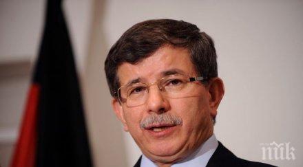 ахмет давутоглу осмян изказване противоположности 360 градуса